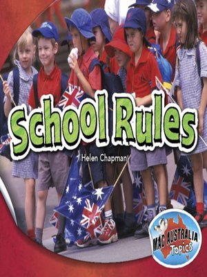 cover image of School Rules (Lower Primary--Civics & Citizenship)